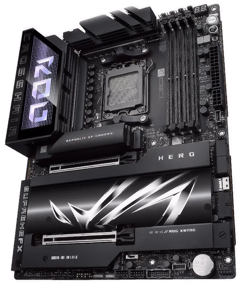 Montaje Placa Base ASUS ROG CROSSHAIR X870E DARK HERO Vallecas Vallecas Gaming - Montaje Placa Base ASUS ROG CROSSHAIR X870E DARK HERO Vallecas